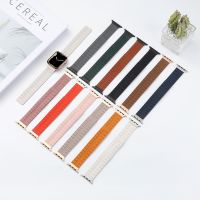 ▲ Leather loop band for Apple watch UItra 8 7 6 5 4 SE 45mm 44mm 41mm 40mm magnetic strap iwatch 3 42mm 38mm bracelet