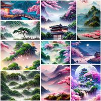 Chinese Style Landscape Paint By Number Oil Paint Crafts Supplies For Adults Home Decoration Personalized Gift Ideas 2023 NEW