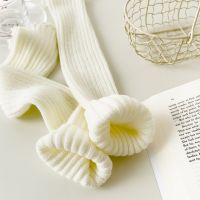 【CW】 Leg Warmer New  Knit Socks Wool Knitted Foot Cover Heap