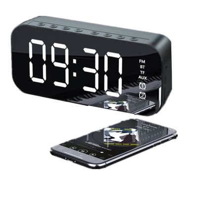 Multi-function clock bluetooth speaker portable computer small speaker bluetooth subwoofer alarm clock bluetooth speaker