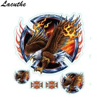 Vinyl Wolf Head Decals Skull Head Fire Flame Funny Eagle Clown Sticker for Motorcycle Car Door Stickers Truck Helmet Decor ZG4