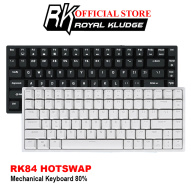 HOTSWAP RK84 - Bàn phím cơ không dây Royal Kludge RK84 Gồm 84 phím thumbnail