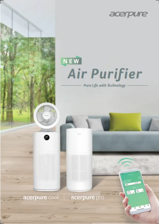 Acerpure Pro P2 AP551 ( 50W | Air Purifier | White) | Lazada