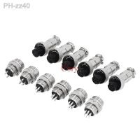 1 set GX12 2p 3p 4p 5p 6p 7p Male Female 12mm M12 Circular Aviation Socket Plug Wire Panel Connector CZYC