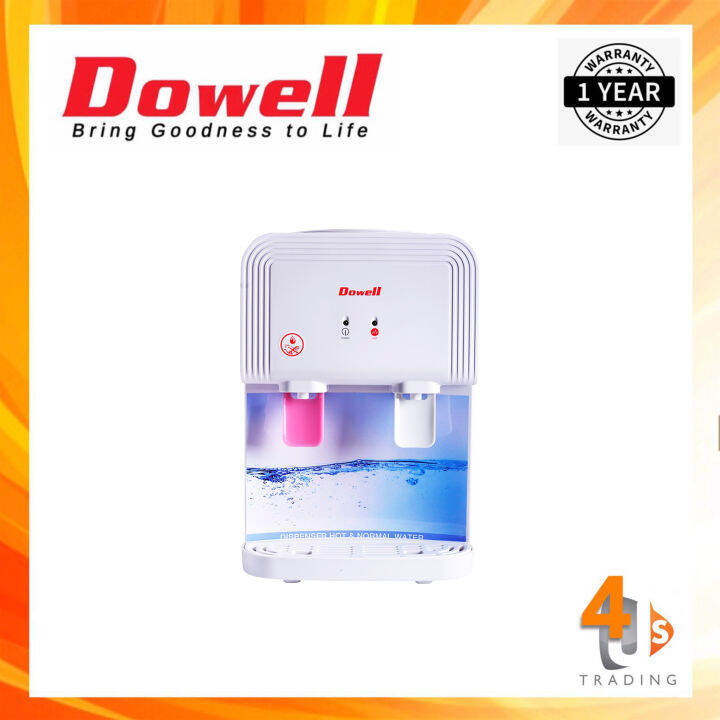 Dowell Table Top Water Dispenser Hot and Warm WDT50H Lazada PH