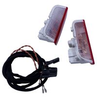 1Set Door Warning Light Interior Lamp+Cable Wire Harness for Golf Jetta MK5 MK6 Passat B6 B7 CC Tiguan 3AD947411