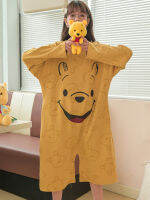 Anime The Lion King Simba Kawaii Cute Onesies for Adults Autumn Winter Loose 100 Cotton Long Onsies Pajamas for Woman