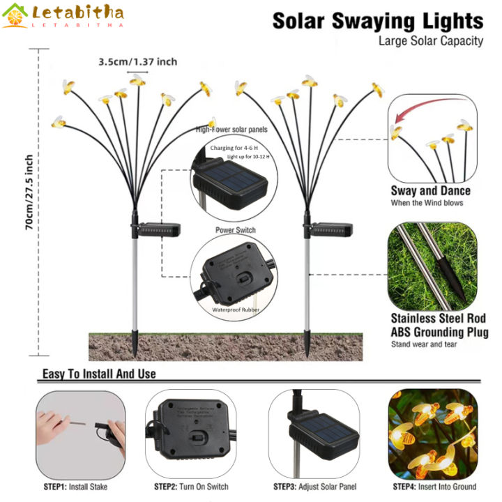 ไฟหิ่งห้อยพลังงานแสงอาทิตย์-led-กันน้ำสำหรับกลางแจ้งลานสนามหญ้าตกแต่งทางเดินไฟสนาม