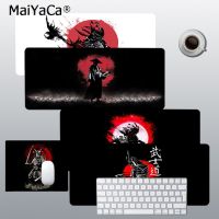 Bushido Samurai Customized MousePads Computer Laptop Mouse Mat Size for 400x900x2mm large Edge Locking Keyboard Pad for Gamer