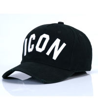 ICON DSQICOND2 Womens Baseball Cap Men Stylish 2021 Kpop Letter Embroidery Cotton Snapback Hip Hop Casual Sport Trucker Hat