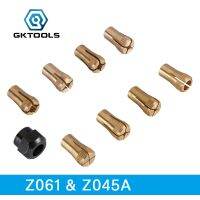 Gktools 9ชิ้น/ล็อตมาพร้อมกับชัคมินิ/คอลเลตต์ขนาดเล็ก8ชิ้นและ Z045a Z061ฝาครอบทองแดงยึด1ชิ้น