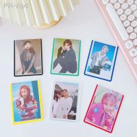 3 inch Transparent Jelly Color Photocard Holder Kpop Card Holder Photocards Film Protector Idol Photo Sleeves School Stationery