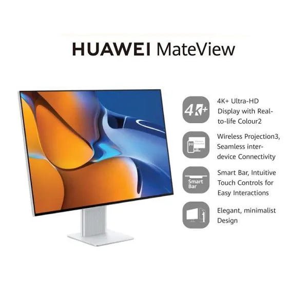 HUAWEI MateView Monitor 4K+ Real Color Display HUAWEI Smart Bar