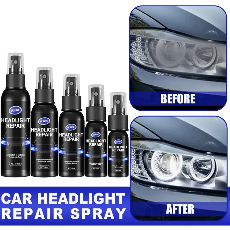 Car Headlight Polishing Agent Scratch Remover Repair Fluid