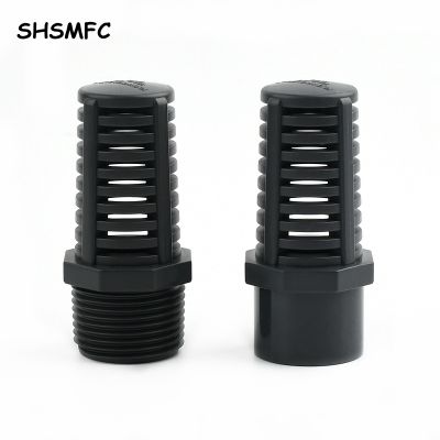 Pipe Aquarium Filter Joint Threaded Suction/Overflow Strainer Garden Tube Fittings Permeable Cap Mesh