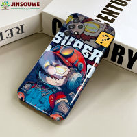 มาใหม่ล่าสุดเซลล์ Jinsouwe เคสมือถือปลอกสำหรับ Samsung Galaxy A52 /A52 5G/A52S 5G เคสมือถือสำหรับการ์ตูนเด็กหญิงเด็กชาย Super Mario Bros Luigi ฝาหลังแบบแข็งฟิล์มรวมทุกอย่าง