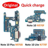 Original USB Charger Dock Connector Charging Port Microphone Flex Cable For Samsung Galaxy Note 10 Plus Lite N770F N970F N976B