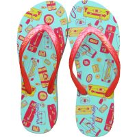 [A Full of energy]Lung Flip Flops สำหรับสุภาพสตรี-Carry-On