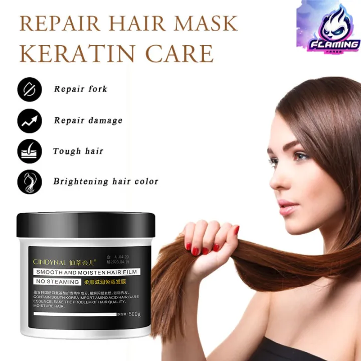 【COD】Hair Treatment Mask Deep Repair Hair Film Nourishment Softening ...