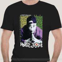 สีพิมพ์ใหม่บทกวียุติธรรม2 Pac บุรุษ1993คลาสสิกวินเทจเสื้อยืดแฟชั่นเสื้อยืด sdhirt ผู้ชายผ้าฝ้ายยี่ห้อ teeshirt