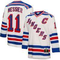 NHL Mark Messier White New York Rangers Jersey Hockey Tshirts Long Sleeve Fans Sports Tops Plus Size