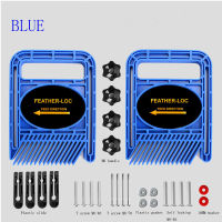 New Multi Purpose Extended Feather LOC Board Set Woodworking Engraving Machine Double Feather Miter Groove Woodworking Tool DIY