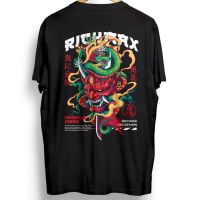 2023 ORIGINAL JAPAN JAPAN ONI DEMON RICHMAX MENS DISTRO T-SHIRT