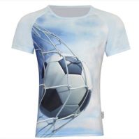 2022 Summer Children Fashion 3D T Shirt Print Football Animal Horse Cartoon 100% Dry Quickly Polyster Tops Funny Sport Clothes