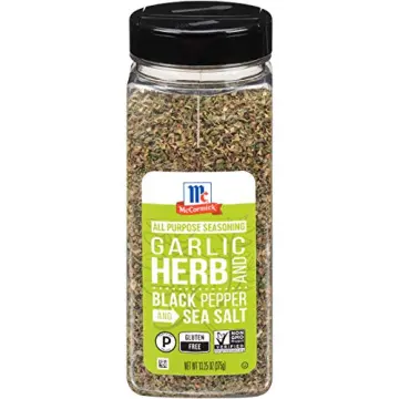 Mccormick Seasoning, Garlic and Herb, Salt Free - 4.37 oz