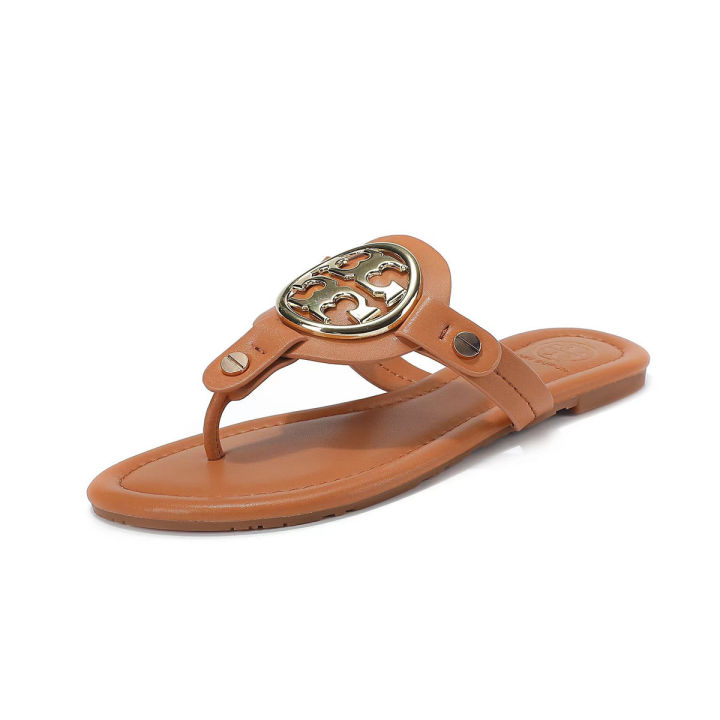 xi-ke-tb-slippers-womens-summer-tory-burch-wear-2023-new-casual-flat-non-slip-beach-shoes-thick-summer-flip-flopsth