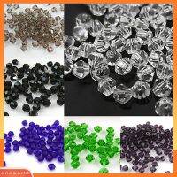 Oneworld-100Pcs 4mm Spacer Loose Beads Jewelry