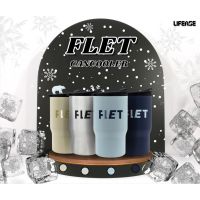FLET Can Cooler แก้วเก็บความเย็น แก้ว tumbler ขนาดเล็ก แก้วน้ําเก็บความร้อนเย็น ทำให้เครื่องดื่มของคุณเย็นยาวนานกว่าเดิม แก้วเก็บอุณหภูมิ สเตนเลสแท้