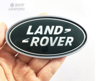 เพจโลโก้ แลนด์โรเวอร์ เขียวเข้ม งานพลาสติก Dark Green LAND ROVER Logo Car Auto Rear Front Frille Emblem Badge Sticker Decal Replacement