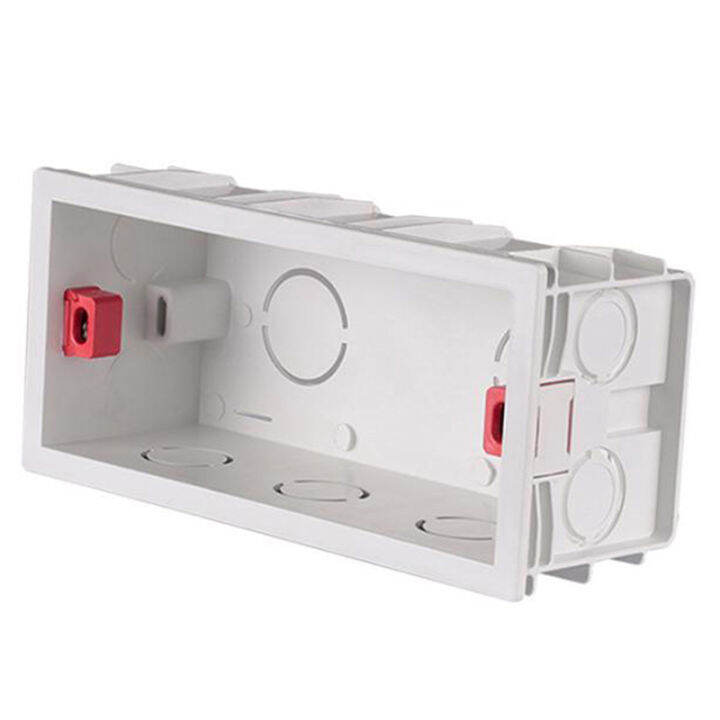 118 Type Dry Lining Box 47mm Depth Wall Switch BOX Wall Socket Cassette
