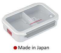 กล่องข้าว กล่องอาหารกลางวัน สไตล์ญี่ปุ่น Lustroware BENTO Made in Japan รุ่น B-2224AG ขนาด 780 ml. ผลิต/นำเข้าจากญี่ปุ่น พลาสติกคุณภาพสูง BPA Free เทคโนโลยี่ Ag+ช่วยยับยั้งแบคทีเรีย มีรูระบายอากาศ มีตัวแบ่งช่องบรรจุอาหาร ปรับได้ตามความต้องการ