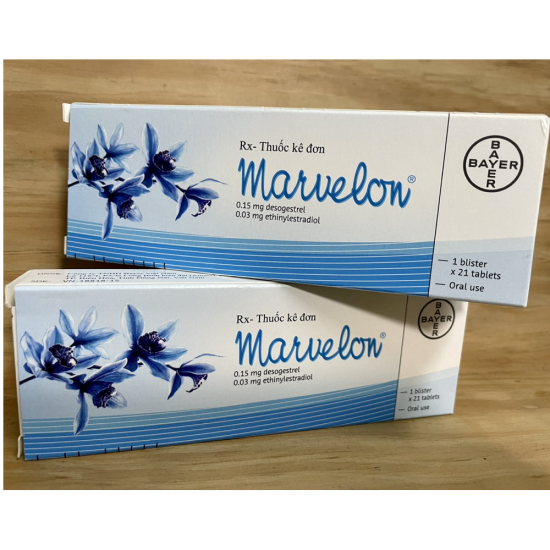 Marvelon 1 vĩ 21 viên 1 hộp - công dụng ngừa thai - ảnh sản phẩm 1