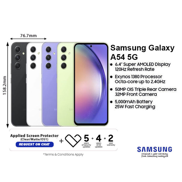 Smartphone Samsung Galaxy A54 5G, 256GB, 8GB RAM, Octa-Core