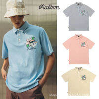 MALBON GOLF กอล์ฟ ชาย เสื้อแขนสั้น T เสื้อ 23 รุ่น กีฬาสันทนาการซับเหงื่อฤดูใบไม้ผลิและฤดูร้อน Polo เสื้อ