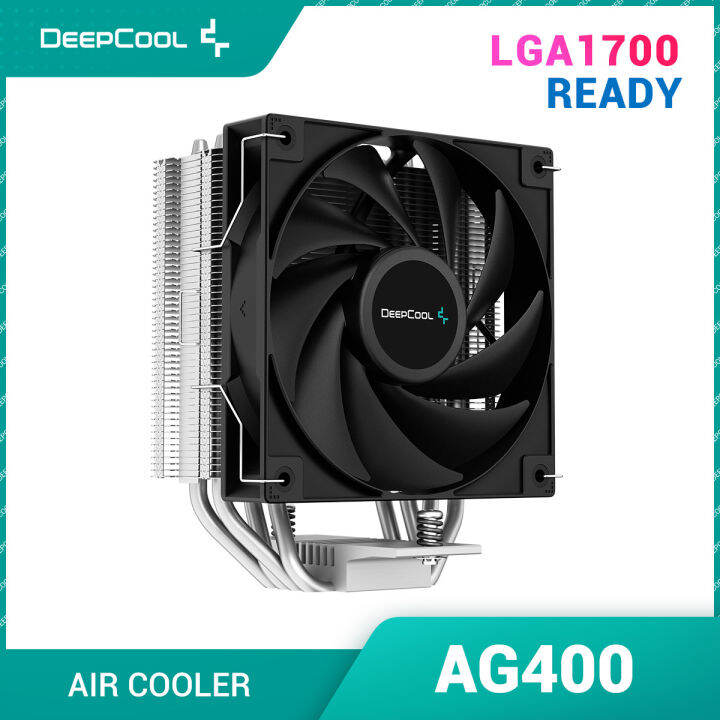 DeepCool GAMMAXX AG400 Single-Tower CPU Cooler, 120mm Fan, Direct-Touch ...