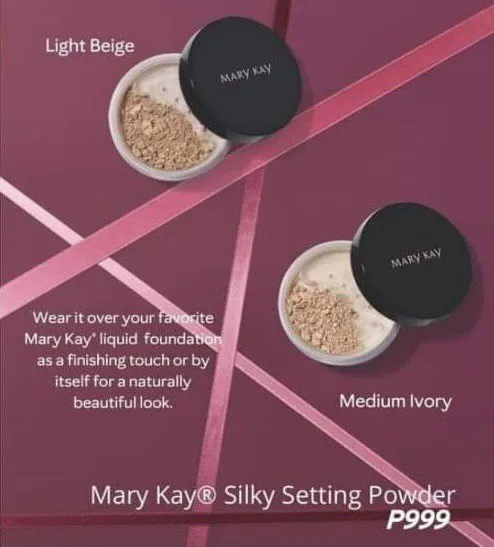 Mary K Silky Setting Powder (MEDIUM IVORY) (LIGHT BEIGE) | Lazada PH