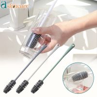 【DT】hot！ Silicone Cup Brush Scrubber Glass Cleaner Bottle Thermos Cleaning Brushes Long Kitchen Handle Feeding Washing Tool