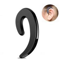 Non Ear Plug Bluetooth Headphones Ear-hook Wireless Earphones Noise Reduced Handsfree Call For Android Cell Phone Foxconn, Instead Of Bone Conduction Headset With Earpieces Pouch (Single Ear)