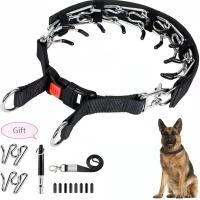 ZZOOI Fashion Dog Training Locking Velcro Tape Stimulus Chain Cover Overall Beautiful High-end  Send A Whistle Medium Large Breed