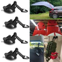 4pcs/set Outdoor Suction Cup Anchor Securing Hook Tie Down Camping Pool Tarp As Car Side Awning Tents Truck Boat Securing Hook