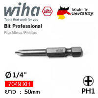 WIHA ดอกไขควง PH1x50mm Order No.32490