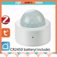 COVETX เซนเซอร์อัจฉริยะ Tuya Smart Zigbee การเคลื่อนไหวของ PIR ร่างกายอินฟราเรด ZigBee ขนาดเล็ก ของใหม่ เซ็นเซอร์ตรวจจับการเคลื่อนไหวของมนุษย์ Tuya Zigbee ชีวิตอัจฉริยะในบ้าน