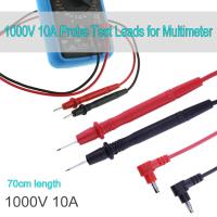 【✲High Quality✲】 youhuai หัววัด10a 1000V อเนกประสงค์1คู่ตัวทดสอบสำหรับมัลติมิเตอร์แบบดิจิทัลเครื่องทดสอบไฟฟ้ามัลติมิเตอร์สายปากกานำไฟฟ้า