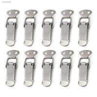 ▧❁⊙ 10 Pcs Suitcase Chest Buckle Snap Hasp Cabinet Luggage Closure Spring Loaded Toggle Tie DIY Metal Buckles Lock Fasteners Tools