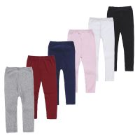 Baby Girl Leggings Kids Ribbed Pants Kid Girls Cotton Soft Elastic Trousers Stretchy Warm pants Toddler Casual Knit clothing