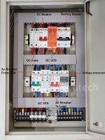 ตู้คอมบายเนอร์แบบไฮบริด 1 สตริง Hybrid Off-grid AC Combiner Box  1 string พร้อม Voltage Protector ป้องกันแรงดันไฟเกิน sinotimer